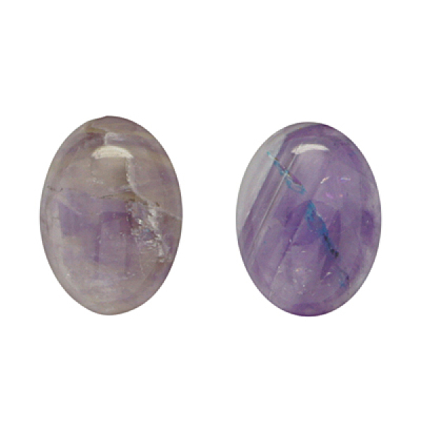 

PandaHall Amethyst Cabochons, Oval, Amethyst, 16x12x6mm Amethyst Oval Purple