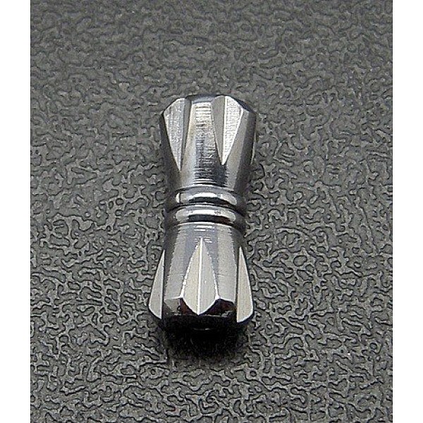 

PandaHall Brass Screw Clasps, Jewelry Components, Platinum, 11x5mm, Hole: 1mm Brass