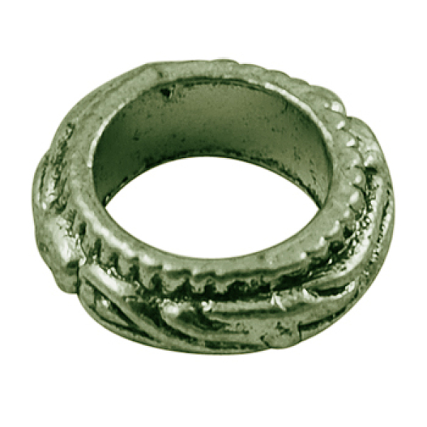 

PandaHall Tibetan Style Alloy Linking Rings, Lead Free & Nickel Free & Cadmium Free, Rondelle, Antique Bronze Color, 11x4mm, Hole: 7mm Alloy...