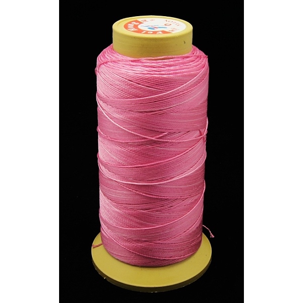 

PandaHall Nylon Sewing Thread, 9-Ply, Spool Cord, Pink, 0.55mm, 200yards/roll Nylon Pink
