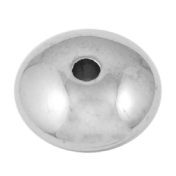 

PandaHall CCB Plastic Beads, Flat Round, Nickel Color, about 8mm in diameter, 4mm thick, hole: 1mm Plastic Flat Round