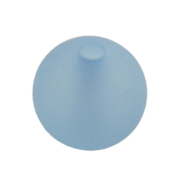 PandaHall Round Transparent Acrylic Beads, Frosted, Sky Blue, 10mm, Hole: 2mm, about 880pcs/500g Acrylic Round Blue