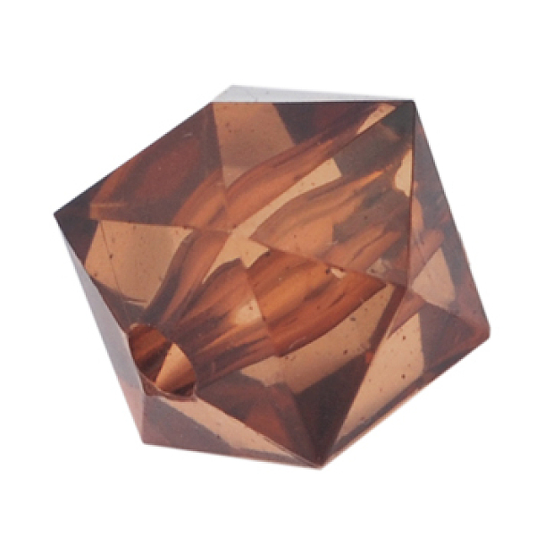 PandaHall Transparent Acrylic Beads, Faceted Rhombus, Brown, about 12mm long, 14mm wide, Hole: 2mm, 391pcs/500g Acrylic Hexagon Brown PandaHall Transparent Acrylic Beads, Faceted Rhombus, Brown, about 12mm long, 14mm wide, Hole: 2mm, 391pcs/500g Acrylic Hexagon Brown