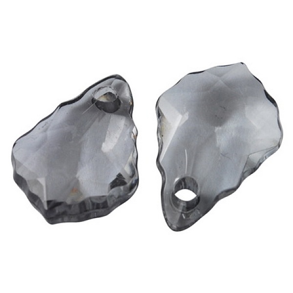 

PandaHall Transparent Acrylic Pendants, Faceted, teardrop, Gray, 16mm long, 11mm wide, 5mm thick, hole: 2mm, about 1270pcs/500g Acrylic...