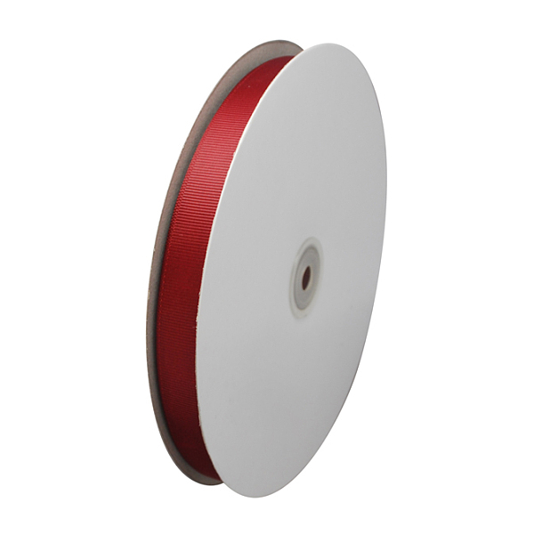 

PandaHall Grosgrain Ribbon, Christmas Ribbon, Dark Red, 1/4 inch(6mm), about 100yards/roll(91.44m/roll) Polyester None Red