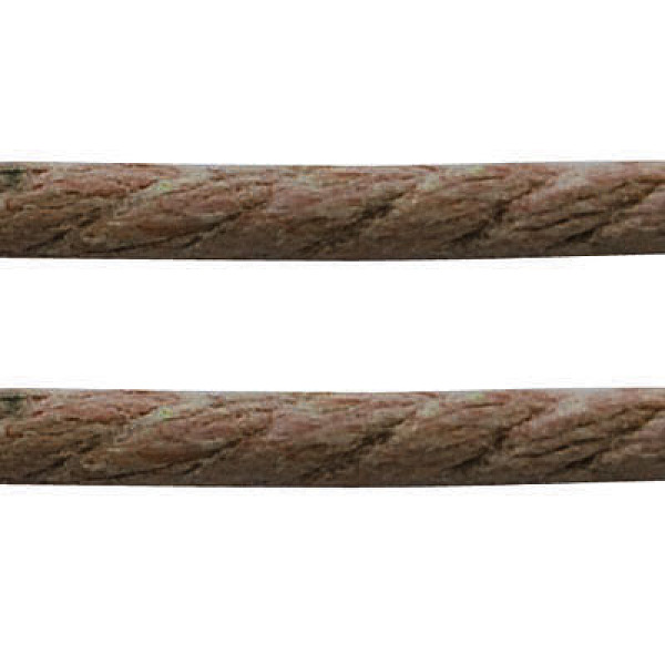 

PandaHall Chinese Cotton Waxed Cord, Bead Cord, 3-Ply, Coconut Brown, 3mm, about 350m/bundle Waxed Cotton Cord Round Brown