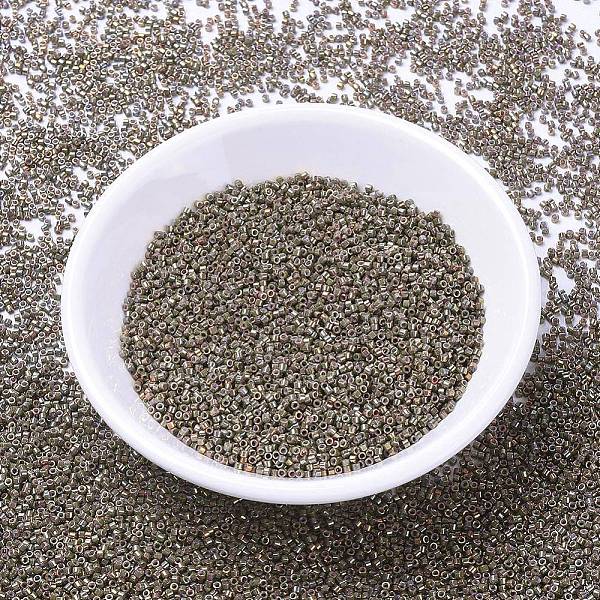 

PandaHall MIYUKI Delica Beads, Cylinder, Japanese Seed Beads, 11/0, (DB1011) Metallic Dusty Mauve Gold Iris, 1.3x1.6mm, Hole: 0.8mm, about..., Purple