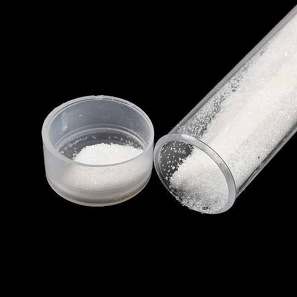 

PandaHall Plastic Glitter Powder Fillers, UV Resin Filler, Epoxy Resin Mold Filling Material, for DIY Resin Craft Making, White, 75.5x12mm...