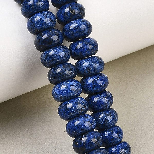Perles de jaspe sésame naturel teintées