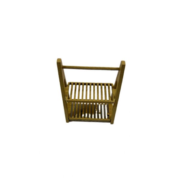 Wood Double-Layer Storage Rack