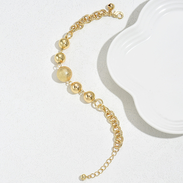 Iron Ball Beaded Ankletsts for Women