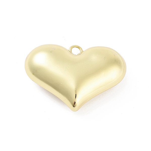 

PandaHall Rack Plating Brass Pendants, Long-Lasting Plated, Lead Free & Cadmium Free, Heart, Real 18K Gold Plated, 27x37x12mm, Hole: 3mm...