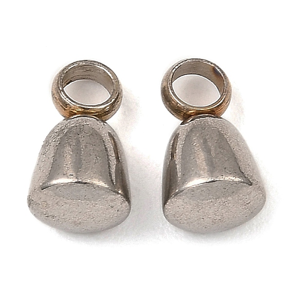 

PandaHall 201 Stainless Steel Tail Chain Drop Charms, Stainless Steel Color, 9x5mm, Hole: 2.4mm 201 Stainless Steel Teardrop