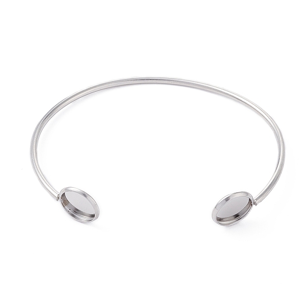 Adjustable 304 Stainless Steel Cuff Bangle Making