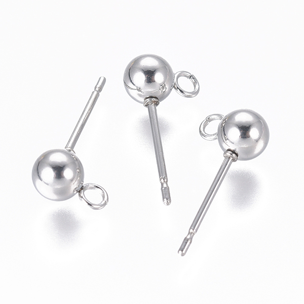 304 Stainless Steel Ear Stud Components