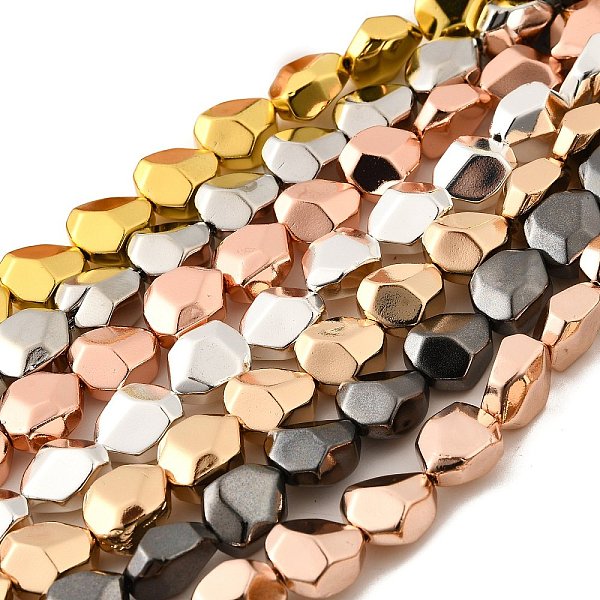 Electroplate Glass Beads Strands