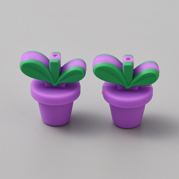 Leaf Pot Food Grade Eco-Friendly Silicone Beads