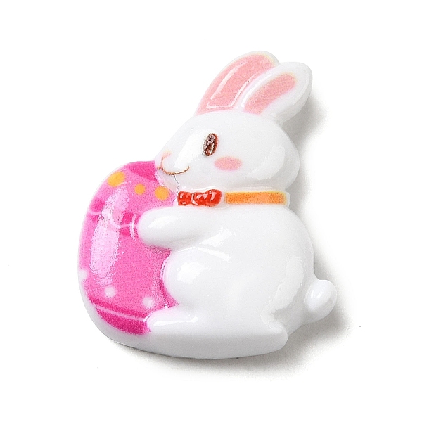 

PandaHall Easter Cartoon Opaque Resin Cabochons, Rabbit, 27.5x22x7mm Resin Rabbit