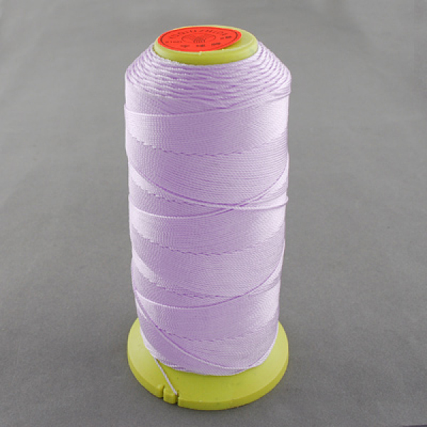 

PandaHall Nylon Sewing Thread, Lilac, 0.6mm, about 500m/roll Nylon Purple