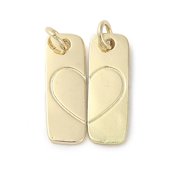 

PandaHall Rack Plating Brass Pendants, Long-Lasting Plated, Lead Free & Cadmium Free, Rectangle, Real 18K Gold Plated, 23.5x8x1mm, Hole: 4mm...