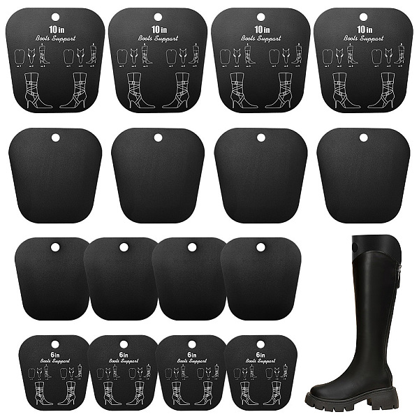 Benecreat 16pcs 4 Styles Pvc Boot Shaper Forme Inserts