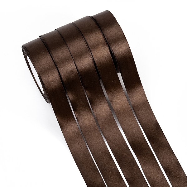

PandaHall Single Face Satin Ribbon, Polyester Ribbon, Coconut Brown, 1 inch(25mm) wide, 25yards/roll(22.86m/roll), 5rolls/group...