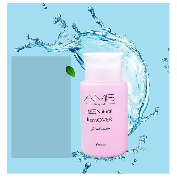 

PandaHall 160ml Nail Cleaning Fluid, Non-toxic and Non-stimulating, Nail Polish Remover, Pink, Capacity: 160ml Pink