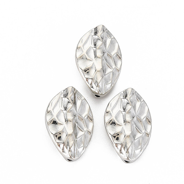 

PandaHall Tibetan Style Alloy Beads, Oval, Cadmium Free & Lead Free, Platinum, 19x12x4mm, Hole: 1.2mm, about 430pcs/1000g Alloy Oval