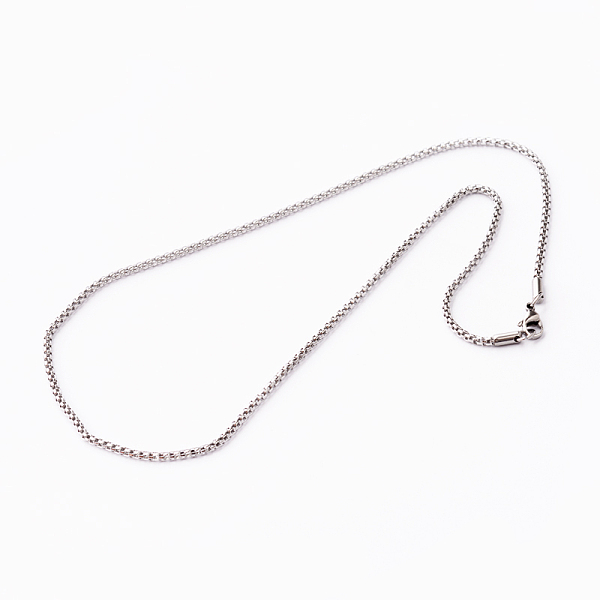 201 Stainless Steel Box Chains Necklaces