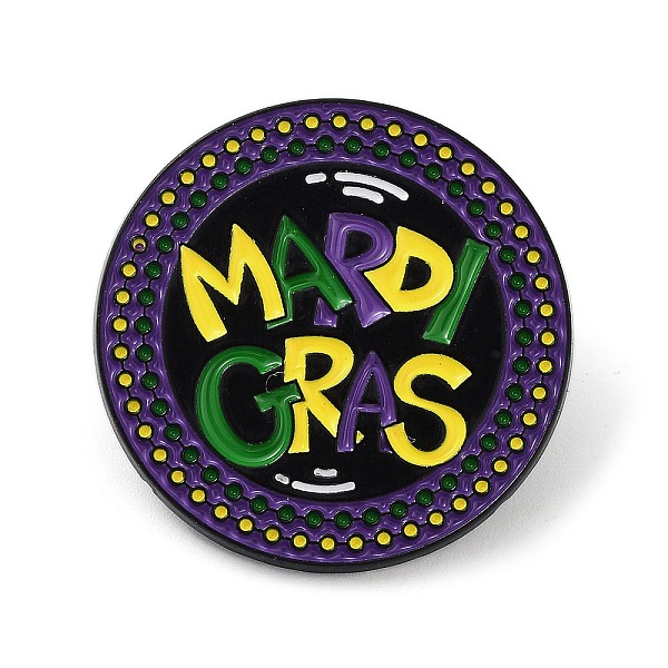 

PandaHall Circus Theme Zinc Alloy Brooch, Carnival Enamel Pins, for Backpack Clothes, Flat Round, 29.5x1.5mm Alloy+Enamel Flat Round
