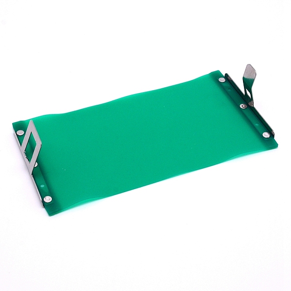 

PandaHall Silicone Heat Transfer Printing Cup Clasp, with Stainless Steel Findings, Sea Green, 24.2x13x4.6~5.6cm Stainless Steel