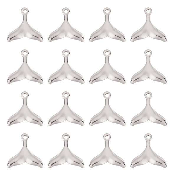 

PandaHall SUNNYCLUE Mermaid Tail Charms Bulk Fish Tails Charm 304 Stainless Steel Others