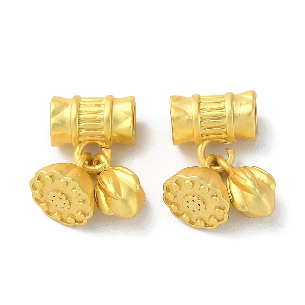 

PandaHall Brass Pendants, Seedpod of the Lotus, 15.5x9.5x6mm, Hole: 3mm Brass Other Plants