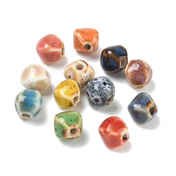 Vintage Handmade Porcelain Beads