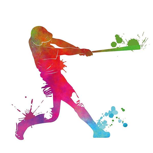 

PandaHall PVC Wall Stickers, Wall Decoration, Baseball, 1180x390mm PVC Baseball