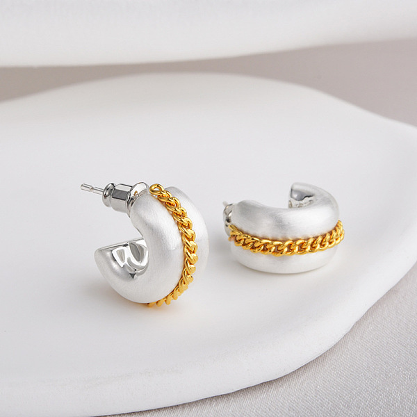Brass C-Shaped With… - image