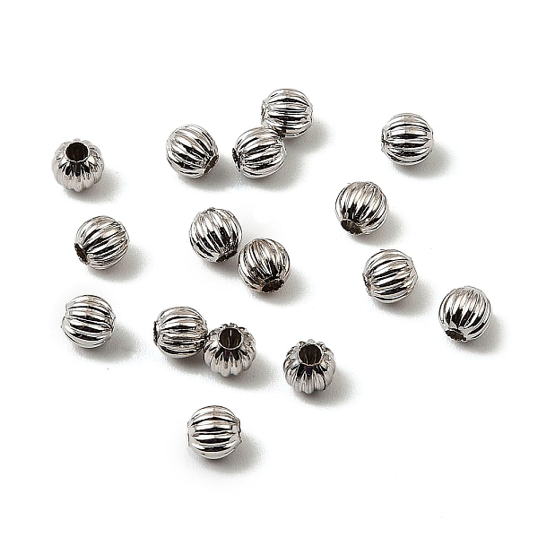 Brass Round Beads