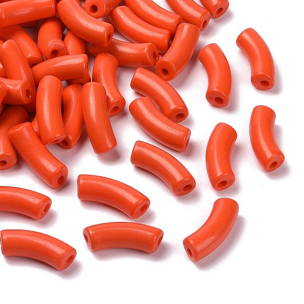 Opaque Acrylic Beads - image