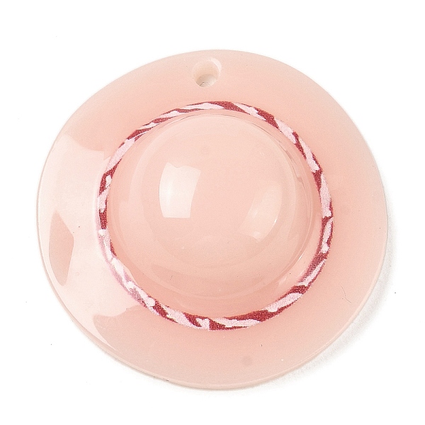 

PandaHall Acrylic Pendants, Hat, Pink, 29x8.5mm, Hole: 2mm Acrylic Hat Pink