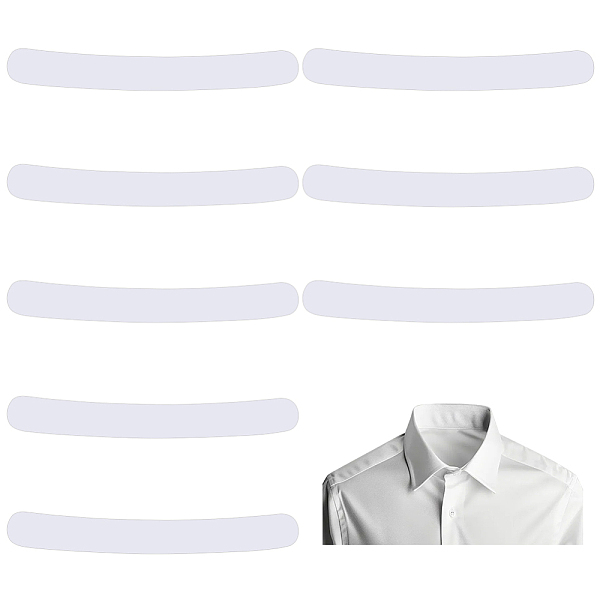 Stecche per colletto in plastica per camicie eleganti da uomo