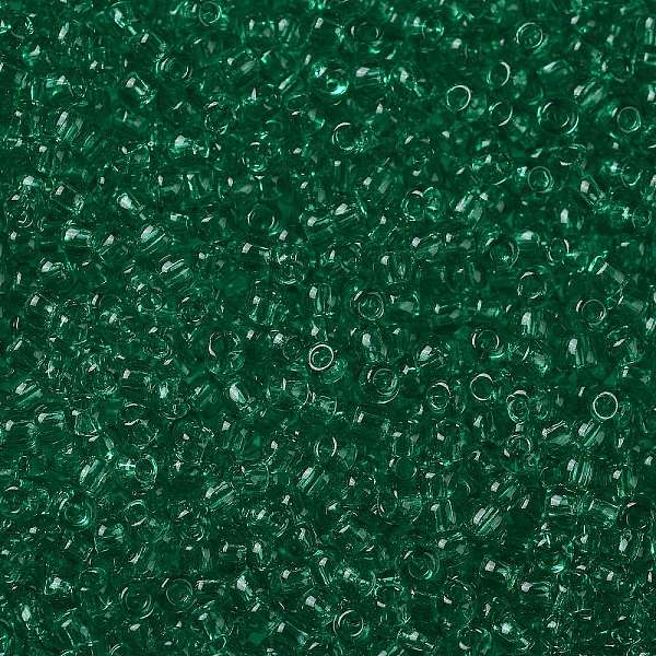 

PandaHall TOHO Round Seed Beads, Japanese Seed Beads, (72) Transparent Beach Glass Green, 11/0, 2.2mm, Hole: 0.8mm, about 1110pcs/10g Glass...
