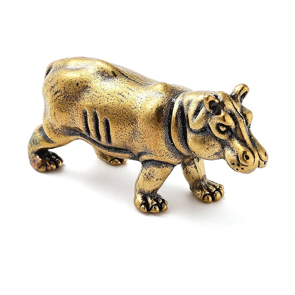 Brass Rhinoceros Fi… - image