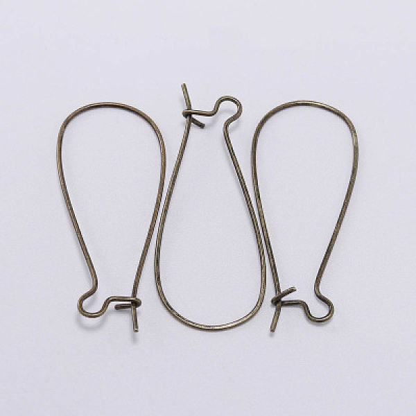 Iron Hoop Earring Findings