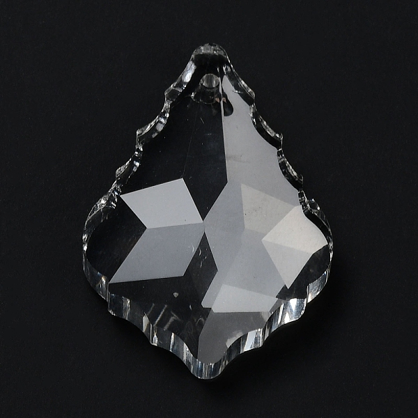 

PandaHall Transparent Glass Pendants, Faceted, Teardrop Charms, for Chandelier Crystal Hanging Pendants, Clear, 37x25x9mm, Hole: 1.8mm Glass...