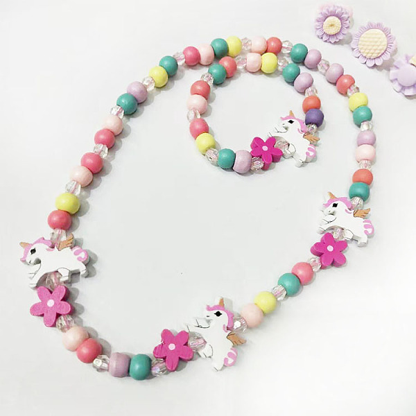 Plastic & Wood Bead… - image