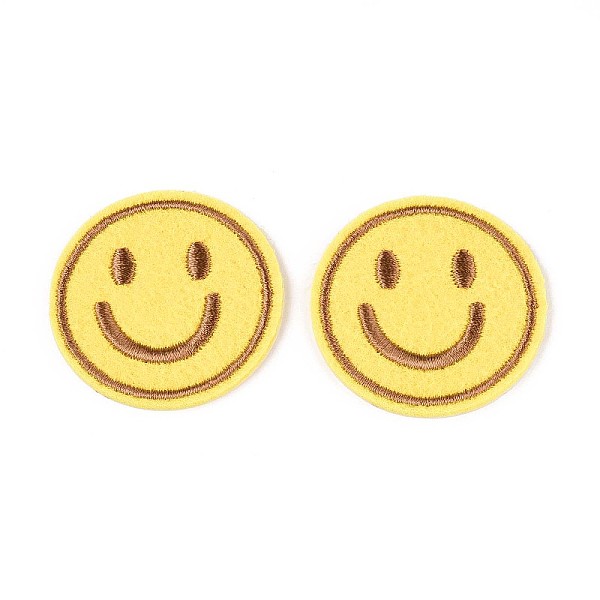 Smiling Face Appliq… - image