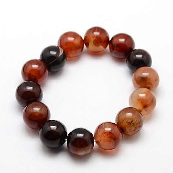 Natural Agate Stretchy Bracelets