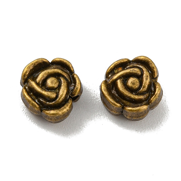 

PandaHall Tibetan Style Alloy Beads, Lead Free & Cadmium Free, Flower, Antique Bronze, 6.5x7x4mm, Hole: 1.2mm, about 1666pcs/1000g Alloy...