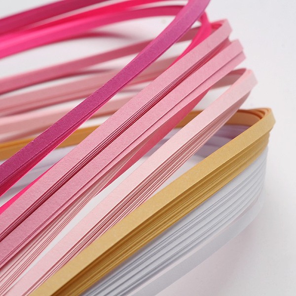 6 Colors Quilling Paper Strips