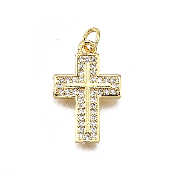 Brass Micro Pave Cu… - image